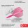 K Flex Integrated Dart Flights and Shafts, Nr. 6 Rosa (Medium)