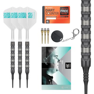 Rob Cross 95K Soft Tip 95% Tungsten Dart Set, 18G