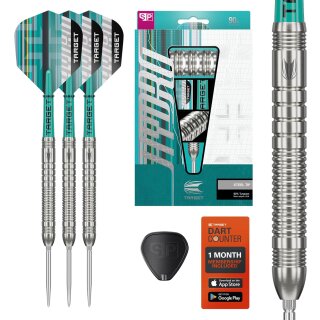 Hydro Steel Dart Set, 24G (Barrel 03) 90% Wolfram, Swiss Point-Spitzen