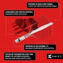 K-Shift No.2 Integrated Flights & Shafts, klar, Medium