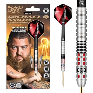 Steel Darts Michael Smith Bully Boy Achieve Matchdart 90% Tungsten Steeltip Darts 23 Gramm