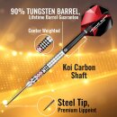 Steel Darts Michael Smith Bully Boy Achieve Matchdart 90% Tungsten Steeltip Darts 23 Gramm