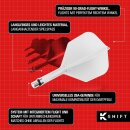 K-Shift No.2 Integrated Flights & Shafts, weiß  Short
