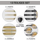 Bolide Envy 05 90% Tungsten Swiss Point Steel Tip Dart Set, 22G