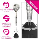 EXO Edition 90% Tungsten Steel Tip Darts Set - 24g Barrel SP02, Swiss Point