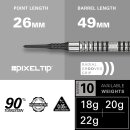 EXO Edition 90% Tungsten Soft Tip Darts Set - EXO 10 18g