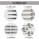 EXO Edition 90% Tungsten Soft Tip Darts Set - EXO 10 18g