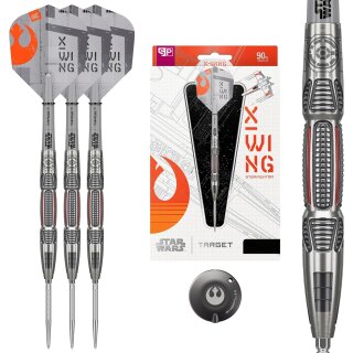 Star Wars X-Wing-Steeldarts aus 90% Tungsten, 24 g Swiss Points