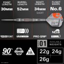 Star Wars X-Wing-Steeldarts aus 90% Tungsten, 24 g Swiss...