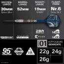 Star Wars Mandalorian 95% Tungsten Steel Tip Darts, 22G |...