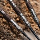 Star Wars Mandalorian 95% Tungsten Steel Tip Darts, 22G | Schwarze Swiss Storm Points