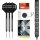 Chris Dobey Stahlspitze 95K Dart-Set, 22G, Swiss GRD Silver Points