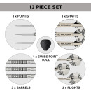EXO Edition 90% Tungsten Steel Tip Darts Set - 23g Barrel SP03 -  Swiss Point