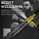 Scott Williams Black Out 90% Wolfram Soft Tip Darts, 20g