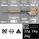 Bolide Envy 05 90% Tungsten Swiss Point Steel Tip Dart Set, 24G