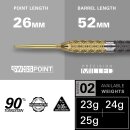 Cult Envy 02 23G 90% Wolfram Swiss Point Stahlspitze Darts Set