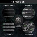 Star Wars Tie Fighter-Steeldarts aus 90% Tungsten, 24 g