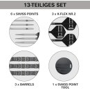 Chris Dobey Stahlspitze 95K Dart-Set, 23G