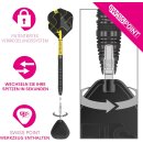 Bolide Void 90% Tungsten Steeldart, Swiss-Point-Darts | Barrel 01, 23G