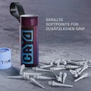 2 Pack Cryo Soft Tip Point, insgesamt 60 Tips, Weiß, 2BA-Gewinde