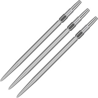 2 Set Swiss Points, Nano Dartspitzen (6 Stck.) 30MM, Silber