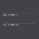 2 Pack Swiss Point SLK Luke Littler Dartspitzen (6 Stück) 42MM Schwarz
