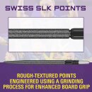 2 Pack Swiss Point SLK Luke Littler Dartspitzen (6 Stück) 42MM Schwarz