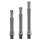 1 Set (3 Stück) Target Phil Taylor Titanium Shaft Gen 2 silber intermedaite