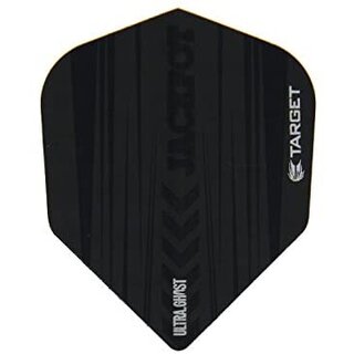 Target Pro 100 Flights Jackpot Ghost Schwarz, 3 Stück