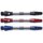 6 Set (18 Stück) Starlite Shaft Alu Facett  sortiert medium