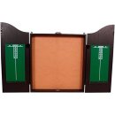 Cabinet Kings Head schwarz inkl. Winmau Blade 6 Board