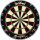 Cabinet Kings Head schwarz inkl. Winmau Blade 6 Board