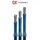 1 Set (3 Stück) Target Phil Taylor Titanium Shaft Gen 2 blau lang