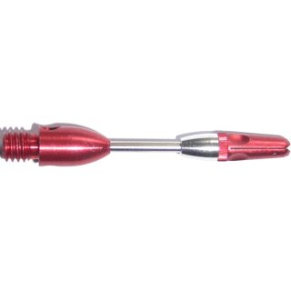 1 Sets (3 Stück) Anodies Stahl Shaft rot kurz