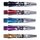 6 Sets (18 Stück) Super Spin Revolver Facette Shaft extra kurz