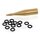 Shaftringe Gummi 24 Stck. mit Adaptor