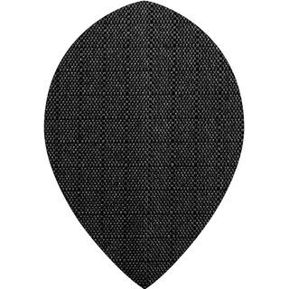 1 Sets (3 Stück) Nylon Longlife Flight Uni schwarz pear